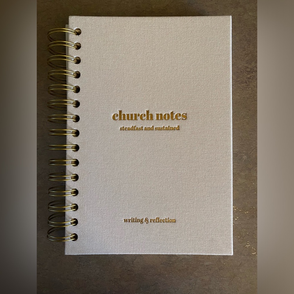 Church Notes Journal with Prompts (new)